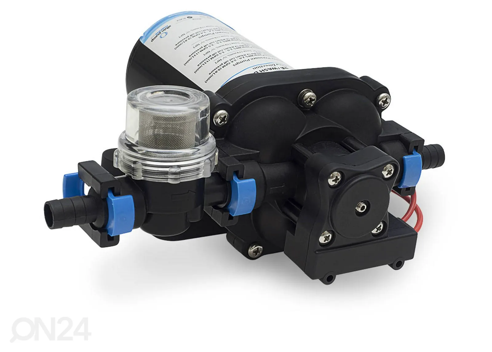 Veepump 13.2 L/min (3.5 GPM) 2.8 bar 12 V suurendatud